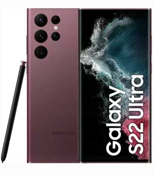 Samsung Galaxy S22 Ultra 5G 12GB Ram, 512GB Storage Burgundy (Pre-owned)