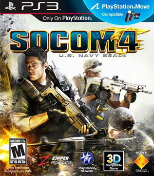 SOCOM 4 U S Navy SEALs PS3 (Pre-owned)