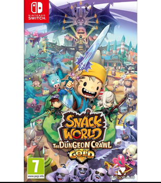 Snack World The Dungeon Crawl Gold Nintendo Switch (Pre-owned) (without Original Box and Cover)