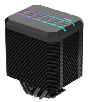 ALSEYE M90 Hidden Fan Designed Dual Tower ARGB CPU Air-Cooled (Black) (Pre-owned) (Pre-owned)