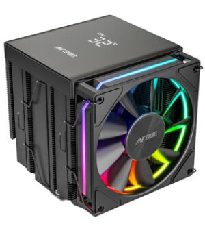 Ant Esports V8 Digital ARGB LGA1851 AM5 Black CPU Air Cooler (Pre-owned)