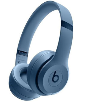 Beats Solo 4 Bluetooth Wireless On Ear Headphones with Mic (Slate Blue) (Open Box)