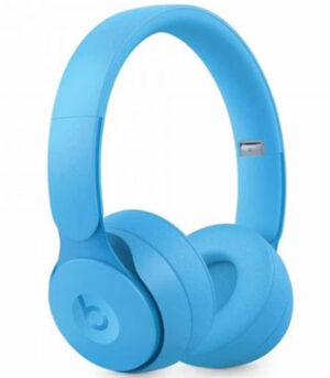 Beats Solo PRO Bluetooth Wireless On Ear Headphones with Mic (Matte Light Blue) (Pre-owned)