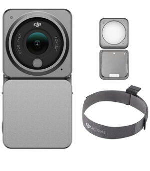 DJI Action 2 Power Combo (128 GB) Sports and Action Camera (Black) (Pre-owned)