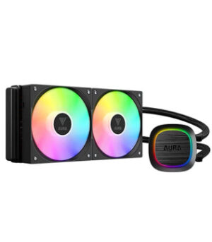 Gamdias Aura GL240 V2 ARGB 240mm CPU Liquid Cooler (Black) (Pre-owned)