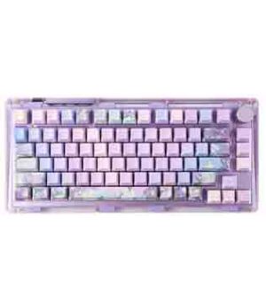 LEOBOG HI8 RGB Wireless Aluminum Mechanical Gaming Keyboard (Customize Keys) (Violet Cherry) (Open Box)