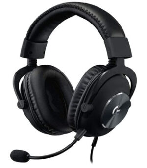 Logitech G Pro X Gaming Wired Over Ear Headphones with Mic Blue (Black) (Pre-owned)