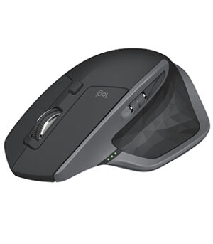 Logitech MX Master 2S Ergonomic Wireless Gaming Mouse (Black) (Only Bluetooth) (Pre-owned)
