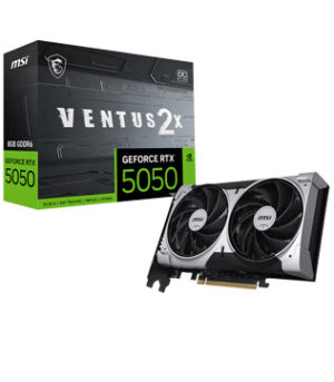 MSI GeForce RTX 5050 8GB VENTUS 2X OC Graphics Card