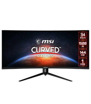 MSI Optix MAG342CQR 34 Inch Curved Gaming LCD Monitor (Pre-owned)