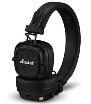 Marshall Major V On-Ear Wireless Bluetooth Headphones (Black) (Pre-owned)