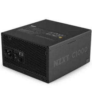 NZXT C1000 Gold 1000Watts Fully Modular Gaming Power Supply (Black) (Pre-owned)