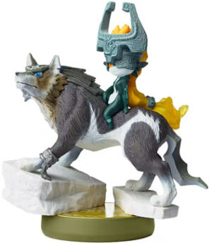 Nintendo The Legend of Zelda Wolf Link Amiibo Model (Pre-owned)