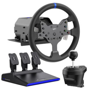 PXN V99 Force Feedback Racing Wheel with Clutch & Shifter (PS4, PC, Xbox One) (Pre-owned)