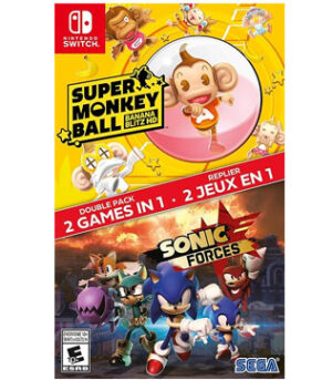 Sonic Forces + Super Monkey Ball Banana Blitz HD Double Pack Nintendo Switch (Pre-owned)