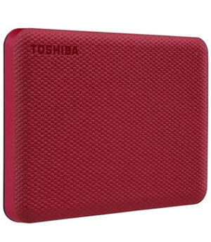 Toshiba 1TB USB 3.0 (DTCA10) Portable Hard Disk Drive RED (Pre-owned)