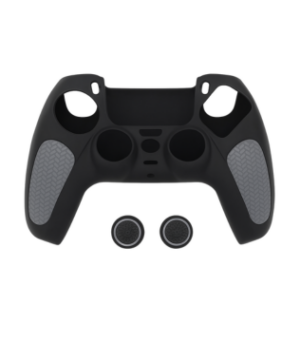 Glide Grip PS5 Controller Cover (with Thumb Caps)