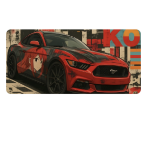 Redline Drift Anime Mouse Pad