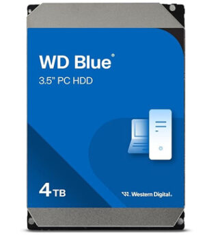 Western Digital WD Blue 3.5Inch 4TB (WD40EZAZ) Desktop Hard Disk Drive (Pre-owned)
