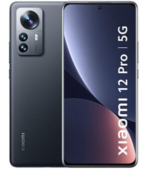 Xiaomi 12 Pro 5G 8GB RAM, 256GB Storage Noir Black (Pre-owned)