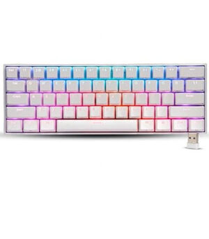 ZEBRONICS ZEB MAX NINJA Wireless Mechanical Keyboard (White) (Pre-owned)