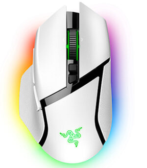 Razer Basilisk V3 Pro Ergonomic Wireless Gaming Mouse (White) (Pre-owned)