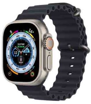 Apple Watch Ultra 2 (GPS + Cellular, 49mm) Titanium Case with Black Ocean Band (Pre-owned)
