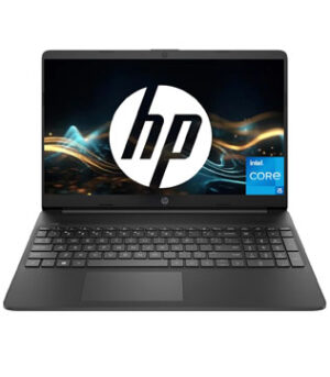 HP 15s-fq4022TU, 15.6 Inches, 11th Gen Intel(R) Core(TM) i5-1155G7 @2.50GHz, 12 GB RAM, 512 GB NVME SSD, Intel(R) Iris(R) Xe Graphics Family, Black Laptop (Minor Body Damage)(Pre-owned)