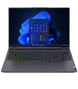 Lenovo Legion 5 Pro 16ACH6H, 15.6 Inches, AMD Ryzen 7 5800H with Radeon Graphics (3.20), 32 GB RAM, 1 TB NVME SSD, NVIDIA GeForce RTX 3060, Storm Gray Laptop (Camera Not Working & Minor Wear & Tear) (Pre-owned)