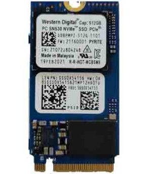 WESTERN DIGITAL WD SN530 512GB M.2 NVMe (SDBPMPZ-512G) Internal Solid State Drive (Pre-owned)