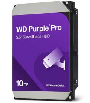 Western Dlgital WD Purple Pro 10TB 3.5Inch (WD102PURP) Desktop Hard Disk Drive (Pre-owned)