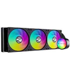 ZEBRONICS AIO 360AB 360MM CPU Liquid Cooler (Black) (Pre-owned)